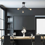 Hanging lamps - Hanging lamp 3 - lights Black Metal Pulse - Dimehouse