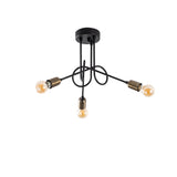 Hanging lamps - Hanging lamp 3 - lights Black Metal Pulse - Dimehouse