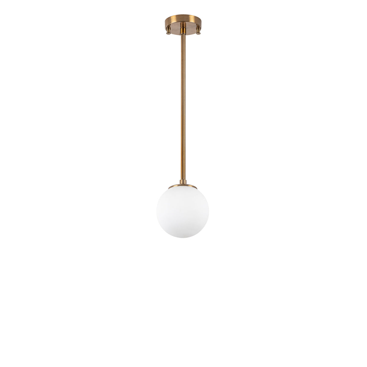 Hanging lamps - Hanging lamp 3 - light Bronze colored with White Shade Metal Flint - Dimehouse