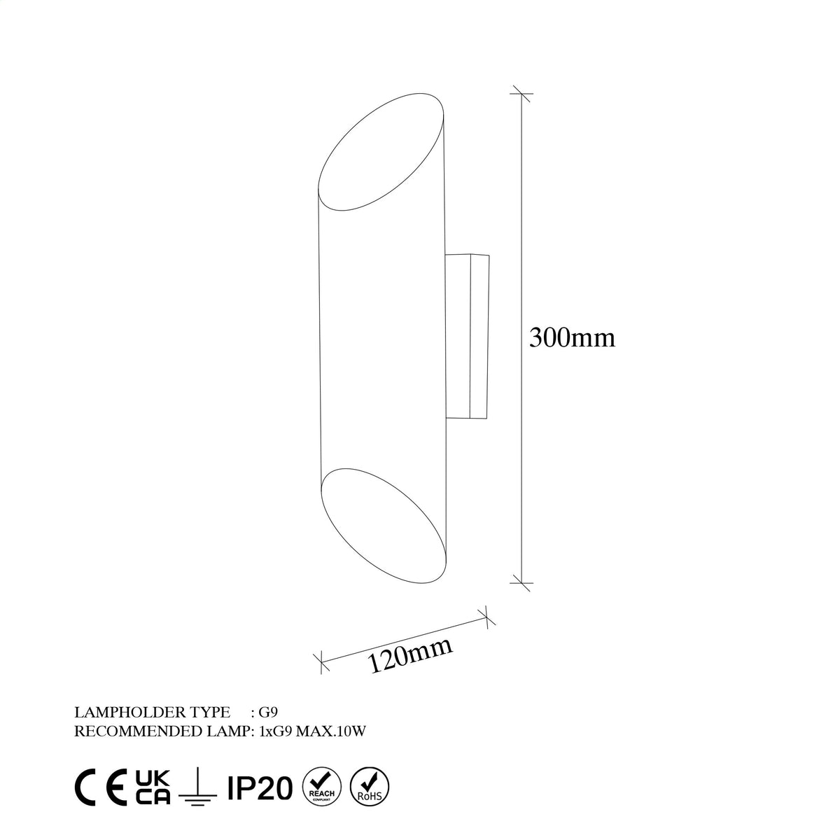 Wall lamps - Wall lamp White Metal Juniper - Dimehouse