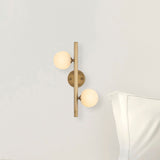 Wall lamps - Wall lamp Gold Glass Helios - Dimehouse