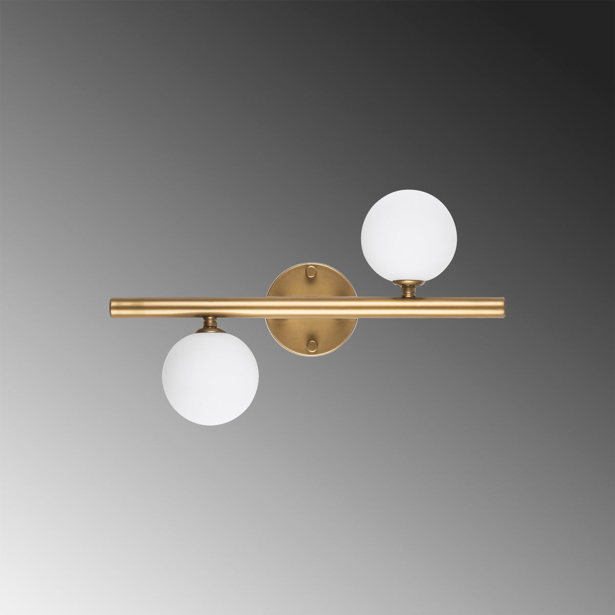 Wall lamps - Wall lamp Gold Glass Helios - Dimehouse