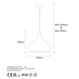 Hanging lamps - Hanging lamp Multicolor Metal Amara - Dimehouse
