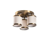 Ceiling lamps - Ceiling lamp Bronze-colored Dust Frost - Dimehouse