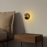 Wall lamps - Wall lamp Gold Metal Dusk - Dimehouse