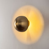 Wall lamps - Wall lamp Gold Metal Dusk - Dimehouse