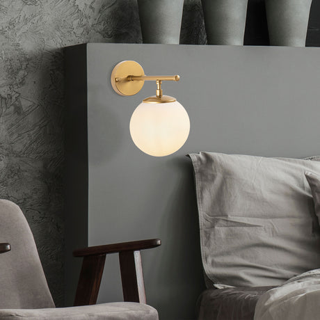 Wall lamps - Wall lamp Gold Glass Obsidian - Dimehouse