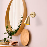 Wall lamps - Wall lamp Gold Glass Glacier - Dimehouse