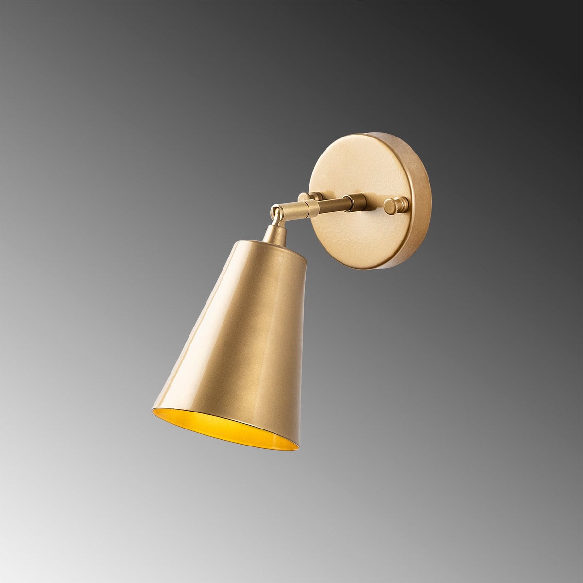 Wall lamps - Wall lamp Gold Glass Glacier - Dimehouse