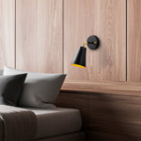 Wall lamps - Wall lamp Black Gold Glass Glacier - Dimehouse