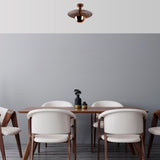 Ceiling lamps - Ceiling lamp 38 cm Copper-colored Metal Elevate - Dimehouse