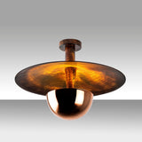 Ceiling lamps - Ceiling lamp 48 cm Copper-colored Metal Elevate - Dimehouse