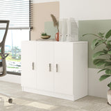 Wall cabinets - Wall cabinet Delta White Melamine 89.9x73.8x38.1 cm - Dimehouse