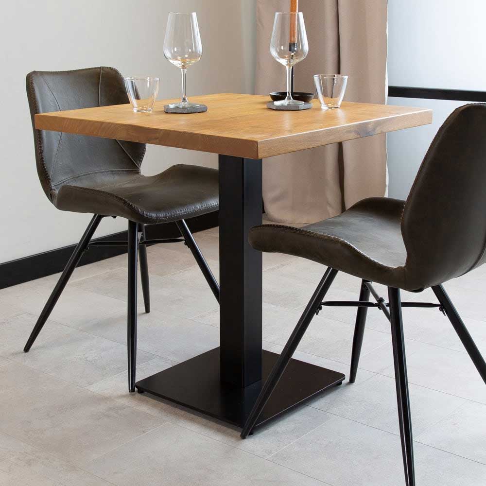 Bistro tables - Bistro table Mango wood Square - Dimehouse