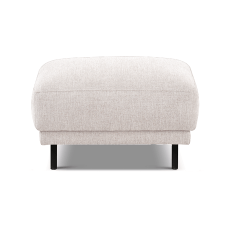 Sofas - Footstool beige fabric - 73 × 57 × 47 cm - Aniko - Dimehouse