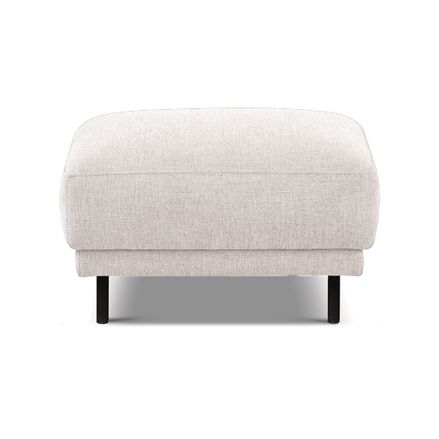 Sofas - Footstool beige fabric - 73 × 57 × 47 cm - Aniko - Dimehouse
