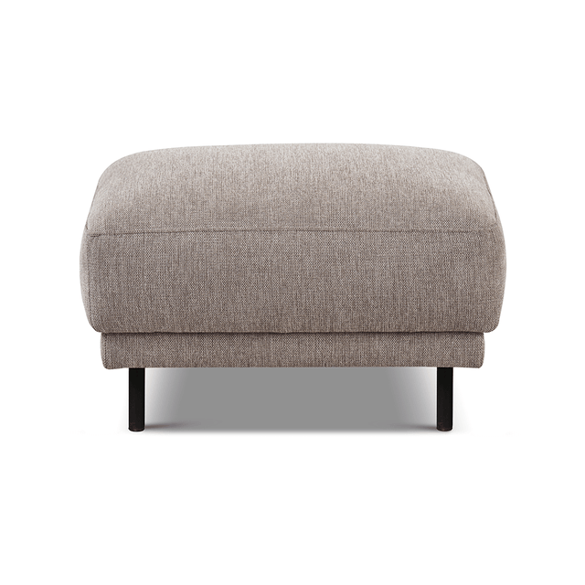 Sofas - Ottoman taupe fabric - 73 × 57 × 47 cm - Aniko - Dimehouse