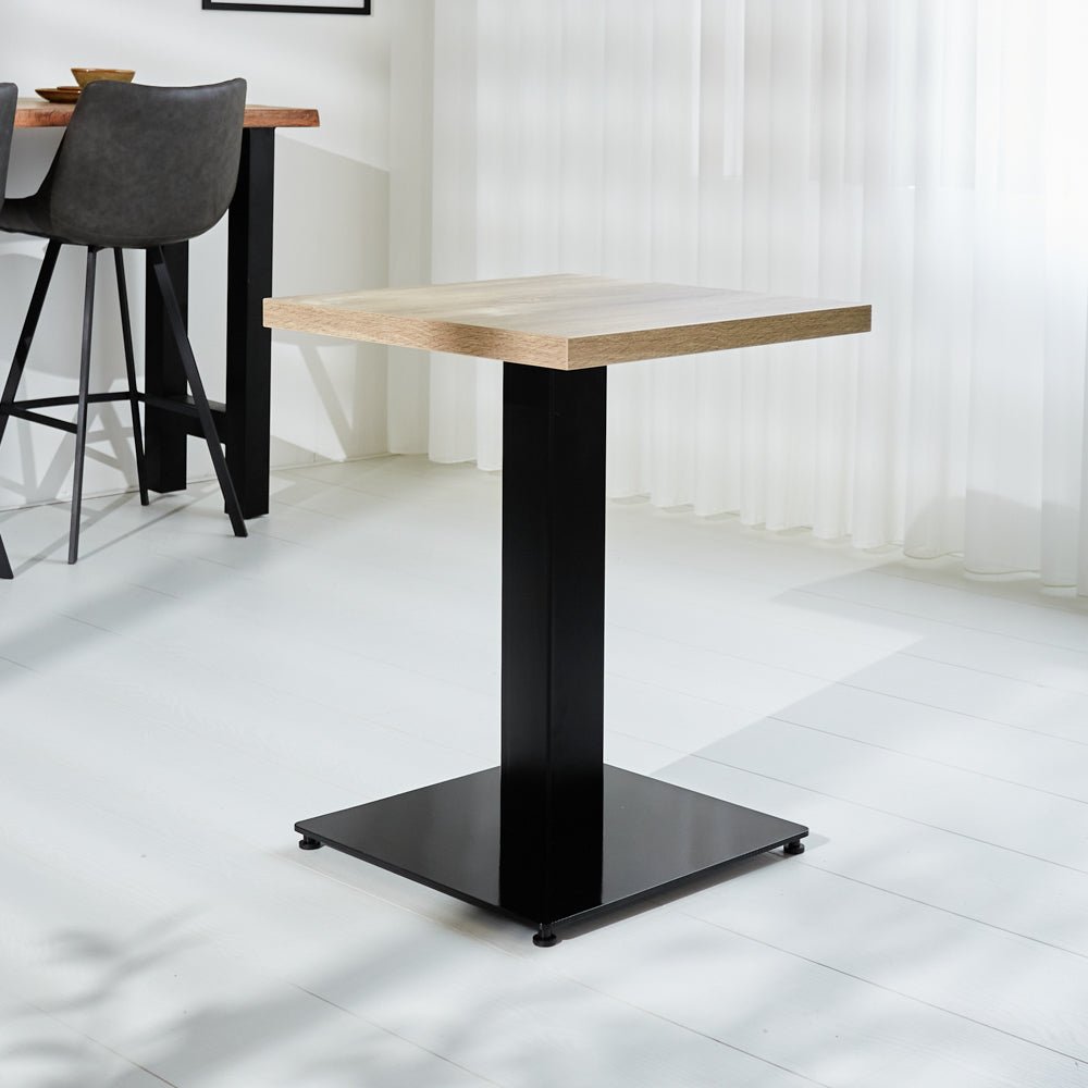 Bistro tables - Bistro table Robin square melamine robson oak - Dimehouse