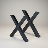 X Frame Black set of 2