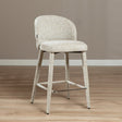 Bar stool Charlie chenille taupe 69 cm - image 3