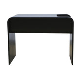 Side table/coffee table Isla black oak veneer