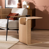 Side table/coffee table Isla natural oak Oak veneer