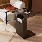 Side table/coffee table Isla walnut Oak veneer