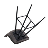 Barstool Kenton Dimehouse Anthracite LxWxH 84x54x49 Microfiber White photo different