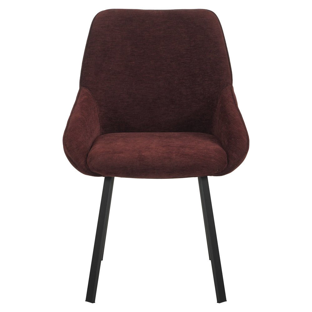 Eetkamerstoel Lynn velvet paars