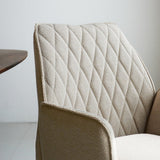 Dining room chair Novan bouclé Dimehouse Beige LxWxH 67x59x57 Fabric Atmospheric photo detail