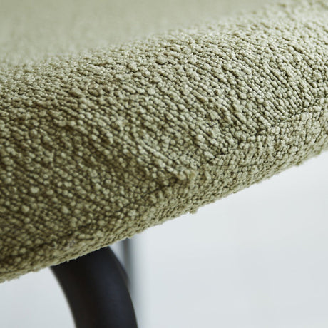 Dining room chair Sia Dimehouse Green LxWxH 72x55x51 Fabric Atmospheric photo detail