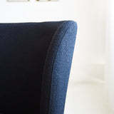Dining room chair Tess Dimehouse Black LxWxH 65x62x56 Fabric Atmosphere photo different