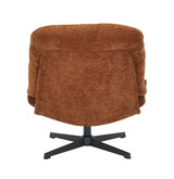 Fauteuil Sara draaibaar velvet oker Geel