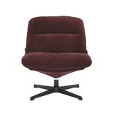 Fauteuil Sara draaibaar velvet paars
