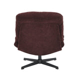 Fauteuil Sara draaibaar velvet paars