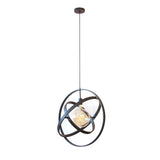 Hanging lamp Diana DH Interior Black LxWxH 67x67x17 Metal White photo front view