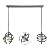 Hanging lamp Yaya DH Interior Black LxWxH 112x43x17 Metal White photo front view