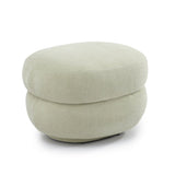 Hocker Mia oval chenille mint green - image 10