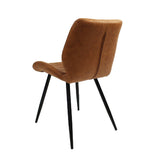 Industrial dining room chair Morris cognac - image 8