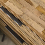 Bedside table Sven DH Interior Weathered LxWxH 64x49x34 Teak Atmosphere photo detail