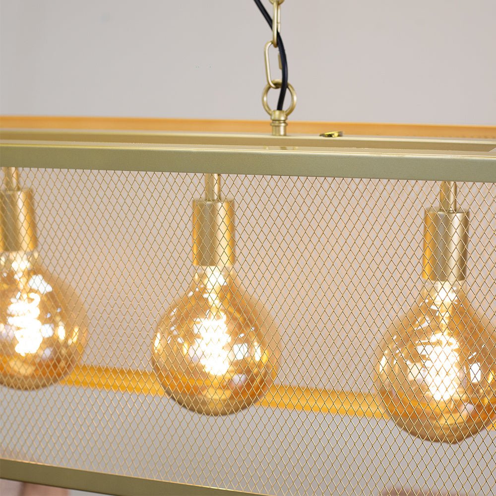 Duncan hanging lamp Dimehouse Gold LxWxH 125x41x36 Metal Atmospheric photo detail