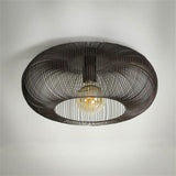 Ceiling lamp Jill DH Interior Black LxWxH 48x48x25 Nickel Atmospheric photo diagonal front view