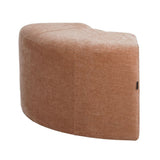 Modulaire hoekhocker Seth chenille terracotta