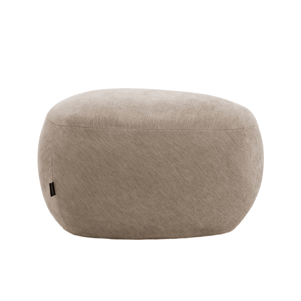 Poef Fenna velvet beige