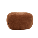 Poef Fenna velvet oker Geel