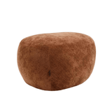 Poef Fenna velvet oker Geel