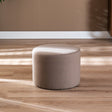 Pouf Scandinavian Hilda taupe Polyester