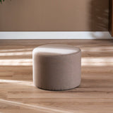Pouf Scandinavian Hilda taupe Polyester