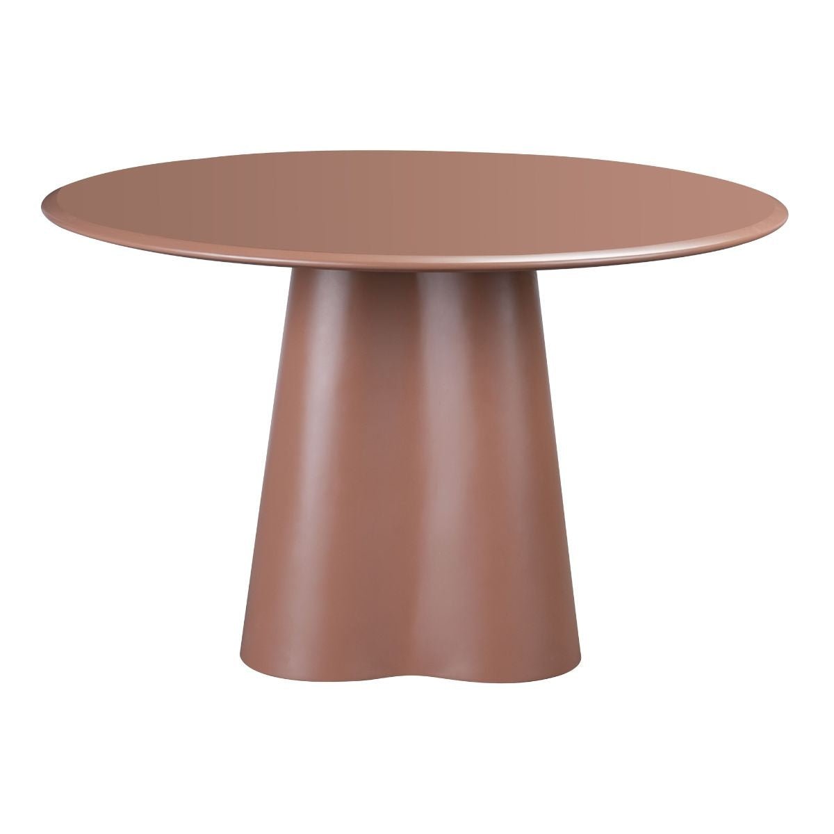 Salontafel Orion rond ø70 cm mocha mousse Bruin MDF