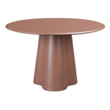 Salontafel Orion rond ø70 cm mocha mousse Bruin MDF